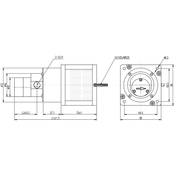 Pompes de mesure de déplacement micro-positives en acier inoxydable